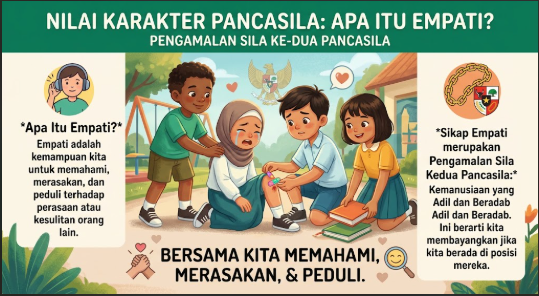 Sikap Empati Pancasila - Ibu Dewi Fitriani